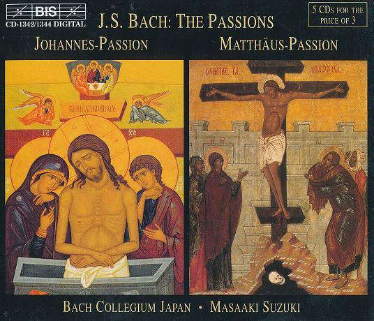 Johann Sebastian Bach / Bach Collegium Japan, Masaaki Suzuki : Johannes-Passion / Matthäus-Passion (5xCD, Album)