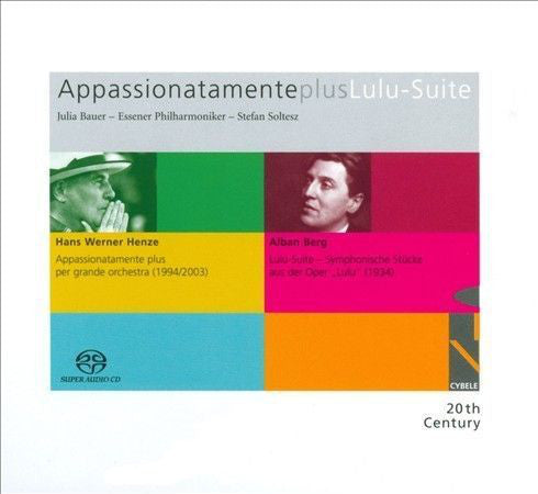 Essener Philharmoniker, Julia Bauer, Stefan Soltesz, Hans Werner Henze, Alban Berg : Appassionatamente plus Lulu-Suite  (SACD, Hyb)