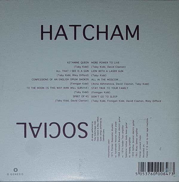 Hatcham Social : Cutting Up The Present Leaks Out The Future (CD, Album)