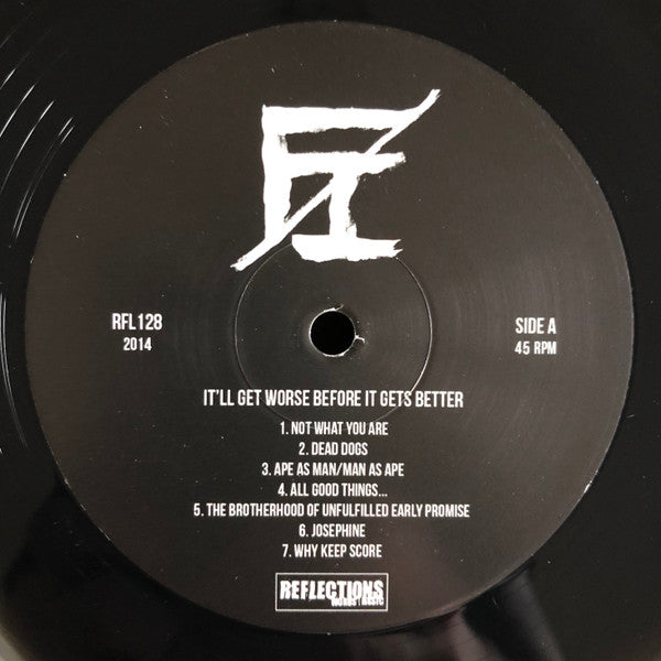 Fucking Invincible : It'll Get Worse Before It Gets Better (LP, Ltd, Bla)