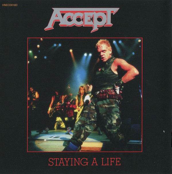 Accept : Balls To The Wall / Staying A Life (2xCD, Album, Comp, RE, RM)