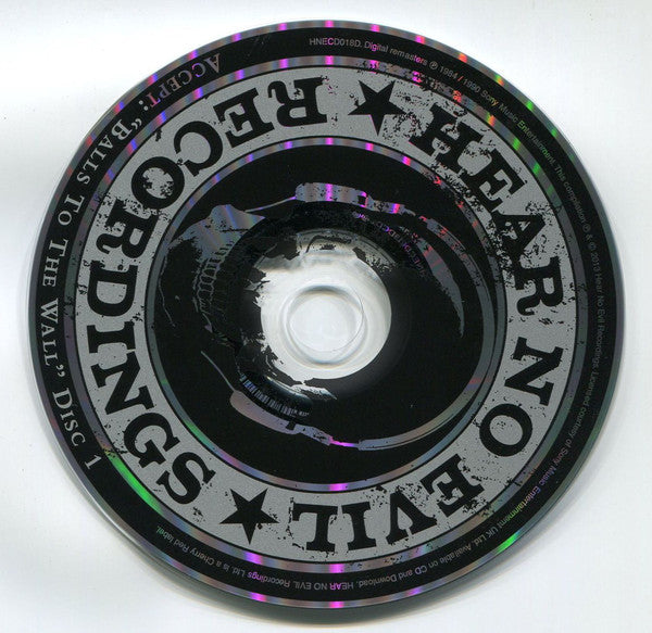 Accept : Balls To The Wall / Staying A Life (2xCD, Album, Comp, RE, RM)