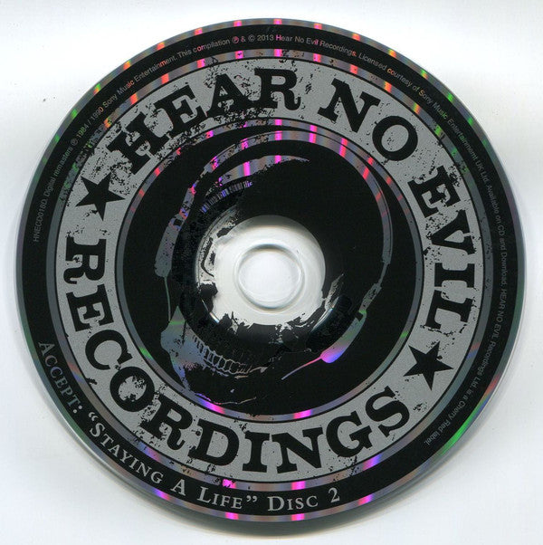 Accept : Balls To The Wall / Staying A Life (2xCD, Album, Comp, RE, RM)