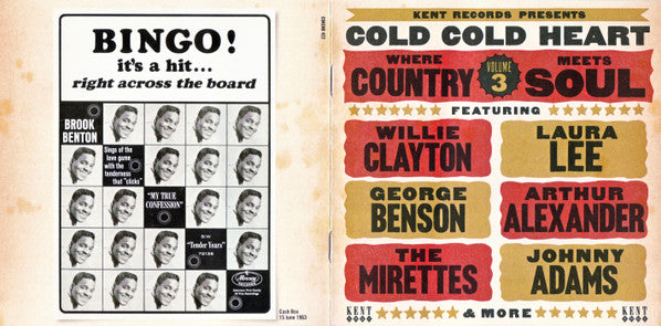 Various : Cold Cold Heart - Where Country Meets Soul 3 (CD, Comp, Mono)