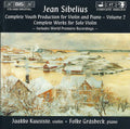 Jean Sibelius / Jaakko Kuusisto, Folke Gräsbeck : Complete Youth Production For Violin And Piano, Volume 2 (CD, Album)