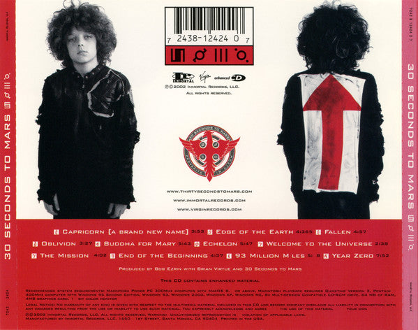 30 Seconds To Mars : 30 Seconds To Mars (CD, Album, Enh)
