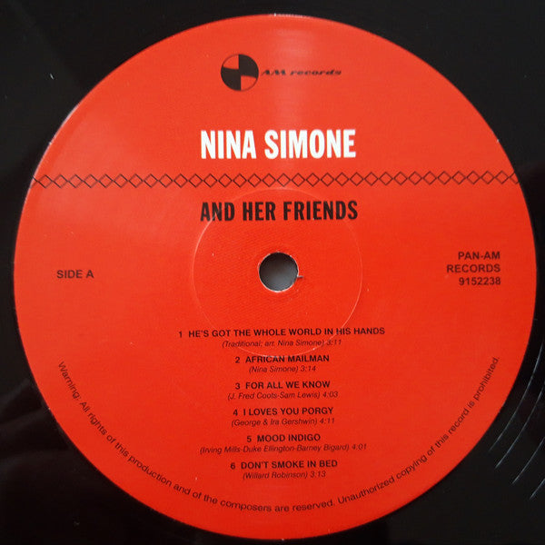 Nina Simone : Nina Simone And Her Friends (LP, Ltd, RE, RM, 180)