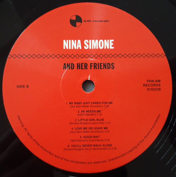 Nina Simone : Nina Simone And Her Friends (LP, Ltd, RE, RM, 180)