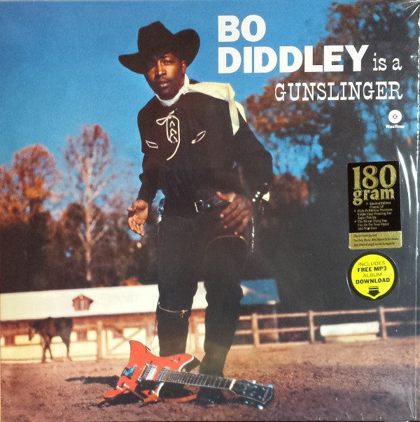 Bo Diddley : Bo Diddley Is A Gunslinger (LP, Album, Ltd, RE, 180)