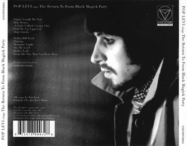 Pop Levi : The Return To Form Black Magick Party (CD, Album)