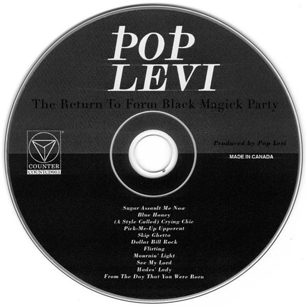 Pop Levi : The Return To Form Black Magick Party (CD, Album)