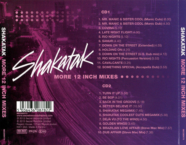 Shakatak : More 12 Inch Mixes (2xCD, Comp)