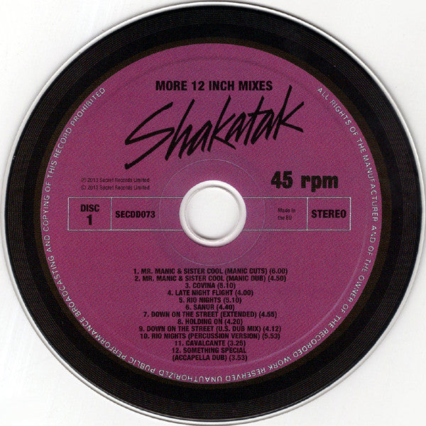 Shakatak : More 12 Inch Mixes (2xCD, Comp)