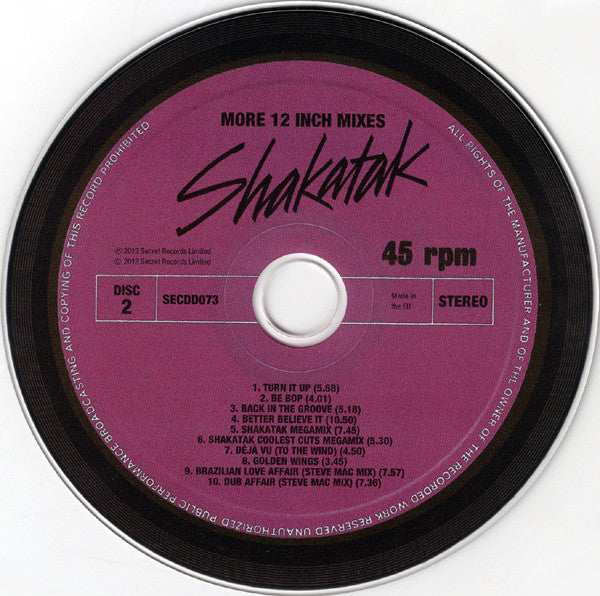 Shakatak : More 12 Inch Mixes (2xCD, Comp)