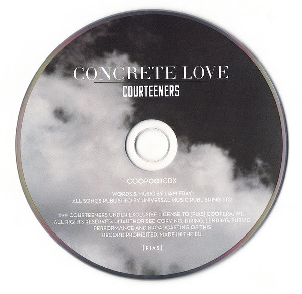 The Courteeners : Concrete Love (CD, Album + DVD-V + Dlx, Gat)