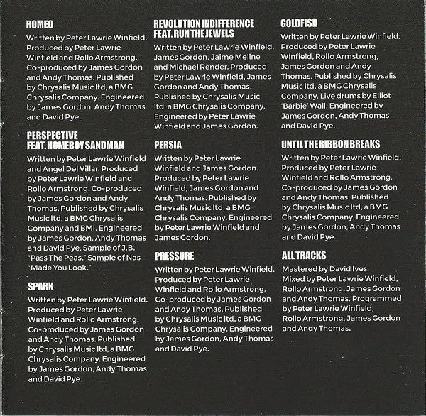 Until The Ribbon Breaks : A Lesson Unlearnt (CD, Album)