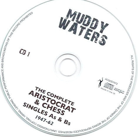 Muddy Waters : The Complete Aristocrat & Chess Singles A's & B's 1947-62 (4xCD, Comp)