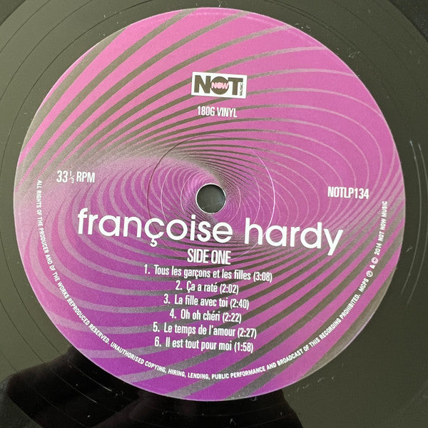 Françoise Hardy : Françoise Hardy (The Original Debut Album from The French Icon) (LP, Album, RE, 180)