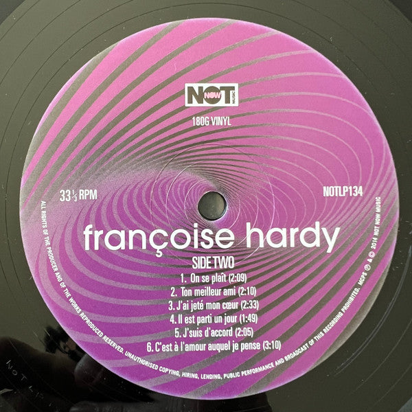 Françoise Hardy : Françoise Hardy (The Original Debut Album from The French Icon) (LP, Album, RE, 180)