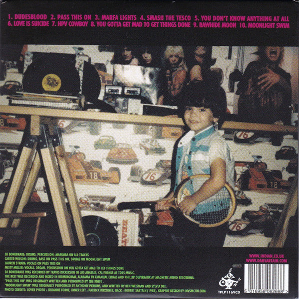 Dan Sartain : Dudesblood (CD, Album, Gat)