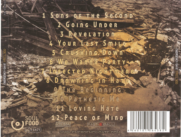 Emergency Gate : Infected (CD, Album)