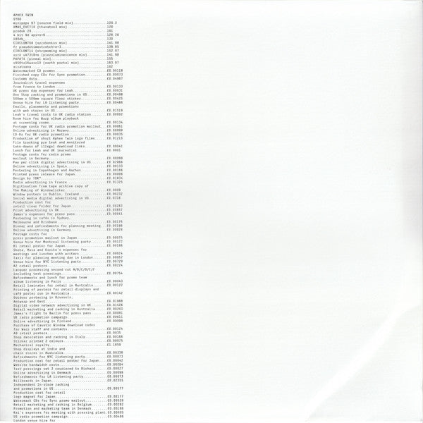 Aphex Twin : Syro (3x12", Album)