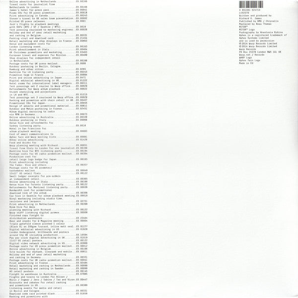 Aphex Twin : Syro (3x12", Album)