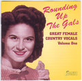 Various : Rounding Up The Gals (Great Female Country Vocals Volume One) (CD, Comp, Mono)