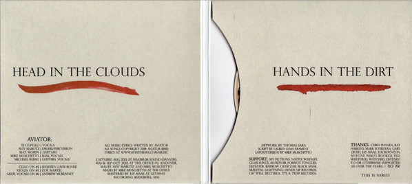 Aviator (3) : Head In The Clouds, Hands In The Dirt (CD, Album)