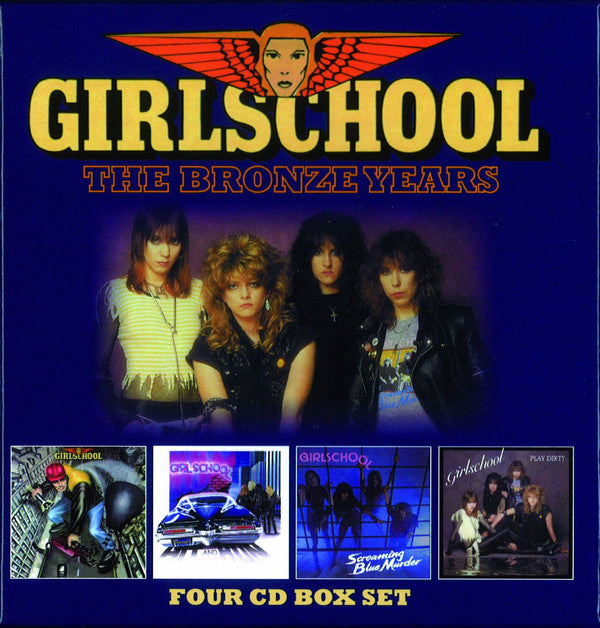 Girlschool : The Bronze Years (4xCD, Album, RE, RM + Box, Comp)