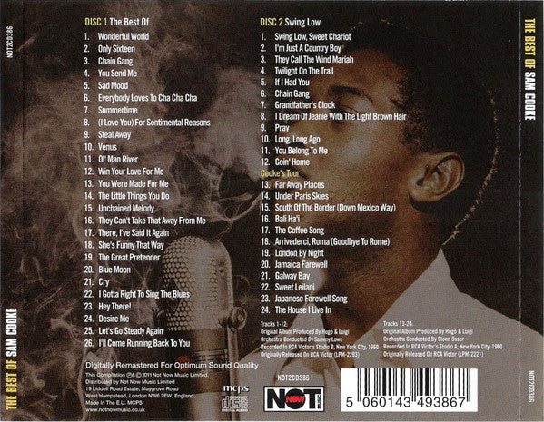 Sam Cooke : The Best Of Sam Cooke (2xCD, Comp, RM)