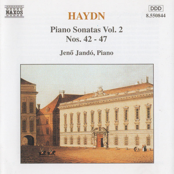 Joseph Haydn - Jenö Jandó : Piano Sonatas Vol. 2 (Nos. 42 - 47) (CD, RE)