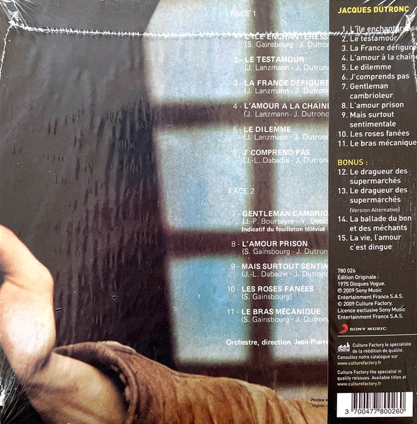 Jacques Dutronc : Jacques Dutronc (CD, Album, Ltd, RM, Vin)