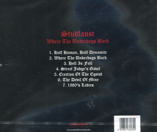 Studfaust : Where The Underdogs Bark (CD, EP)
