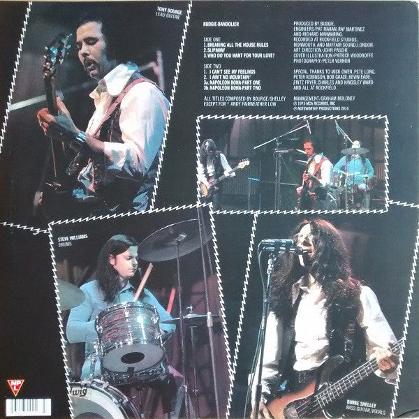 Budgie : Bandolier (LP, Album, RE)