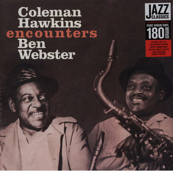 Coleman Hawkins / Ben Webster : Coleman Hawkins Encounters Ben Webster (LP, Album, Ltd, RE, RM, 180)