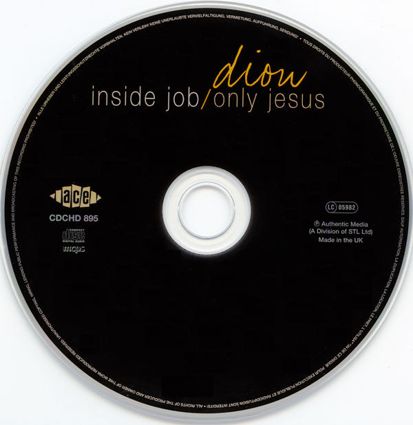 Dion (3) : Inside Job / Only Jesus (CD, Album, Comp)
