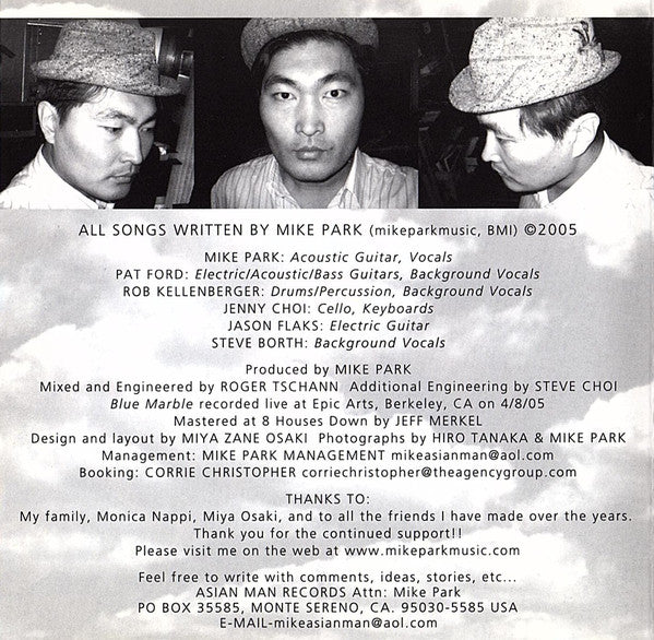 Mike Park : North Hangook Falling (CD, Album)