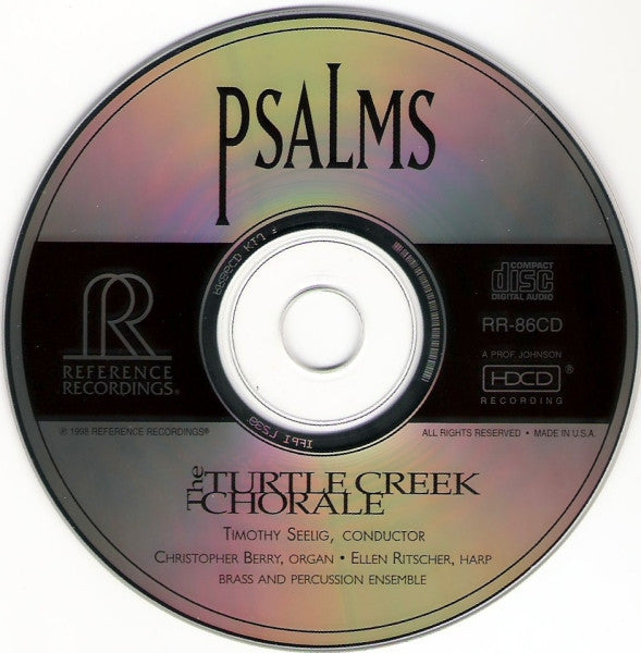 Turtle Creek Chorale, Tim Seelig : Psalms (HDCD)