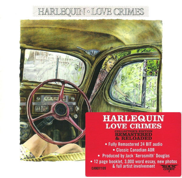Harlequin (3) : Love Crimes (CD, Album, RE, RM)