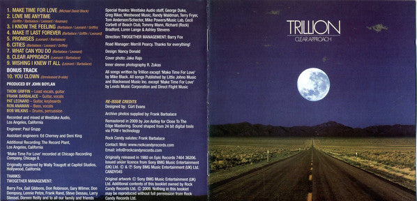 Trillion (3) : Clear Approach (CD, Album, RE, RM)