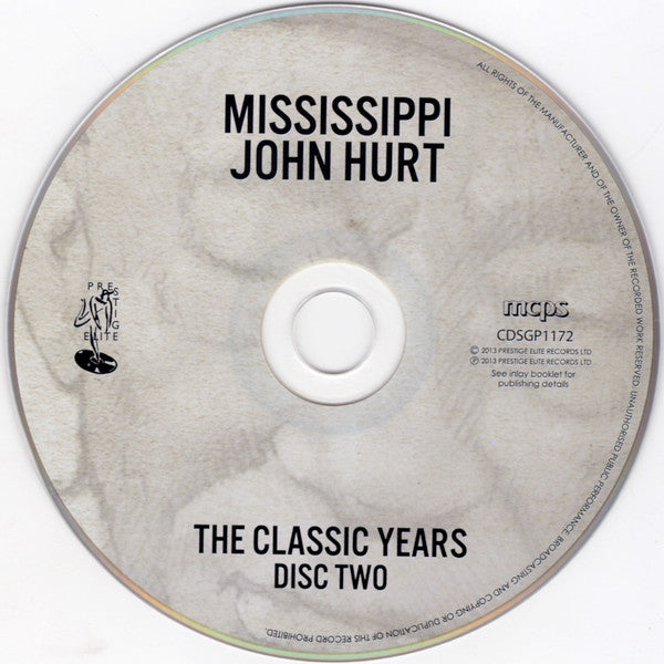 Mississippi John Hurt : The Classic Years (2xCD, Comp, RM)