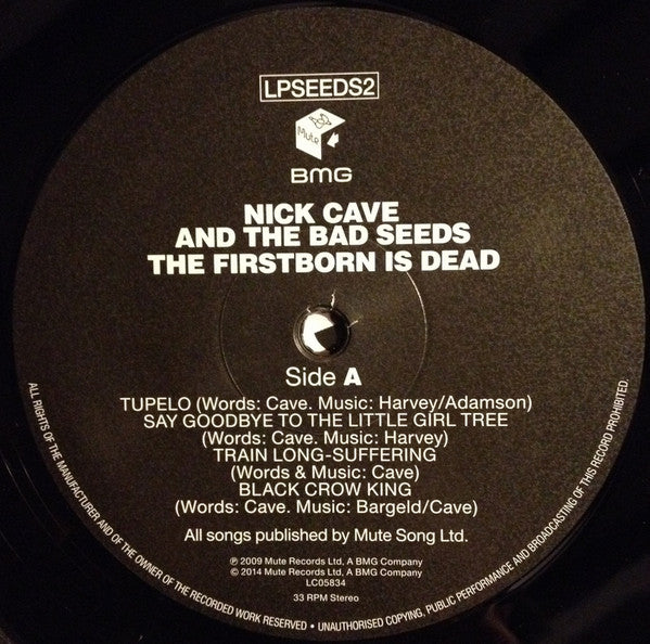 Nick Cave & The Bad Seeds : The Firstborn Is Dead (LP, Album, RE)