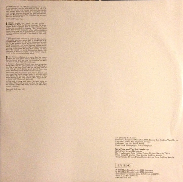 Nick Cave & The Bad Seeds : The Firstborn Is Dead (LP, Album, RE)