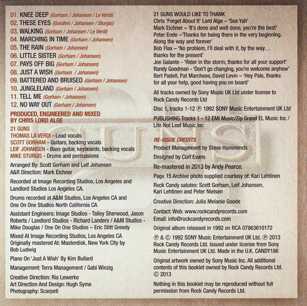 21 Guns : Salute (CD, Album, RE, RM)
