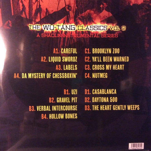 Wu-Tang Clan : The Wu-Tang Classics Vol 2 (A Shaolin Instrumental Series) (2xLP, Comp)