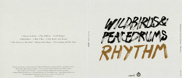 Wildbirds & Peacedrums : Rhythm (CD, Album)