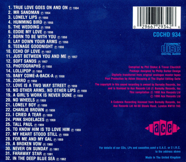 The Chordettes : Mainly Rock'n'Roll (CD, Comp)