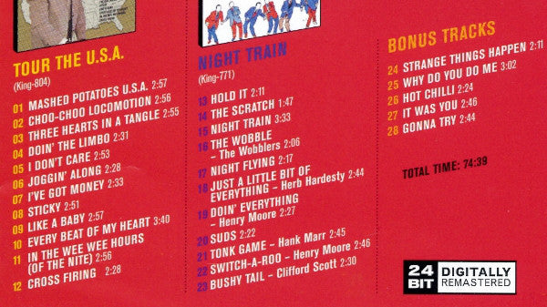 James Brown : Tour The U.S.A. / Night Train (CD, Comp)