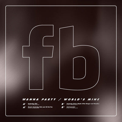 Future Brown : Wanna Party (12", Single)